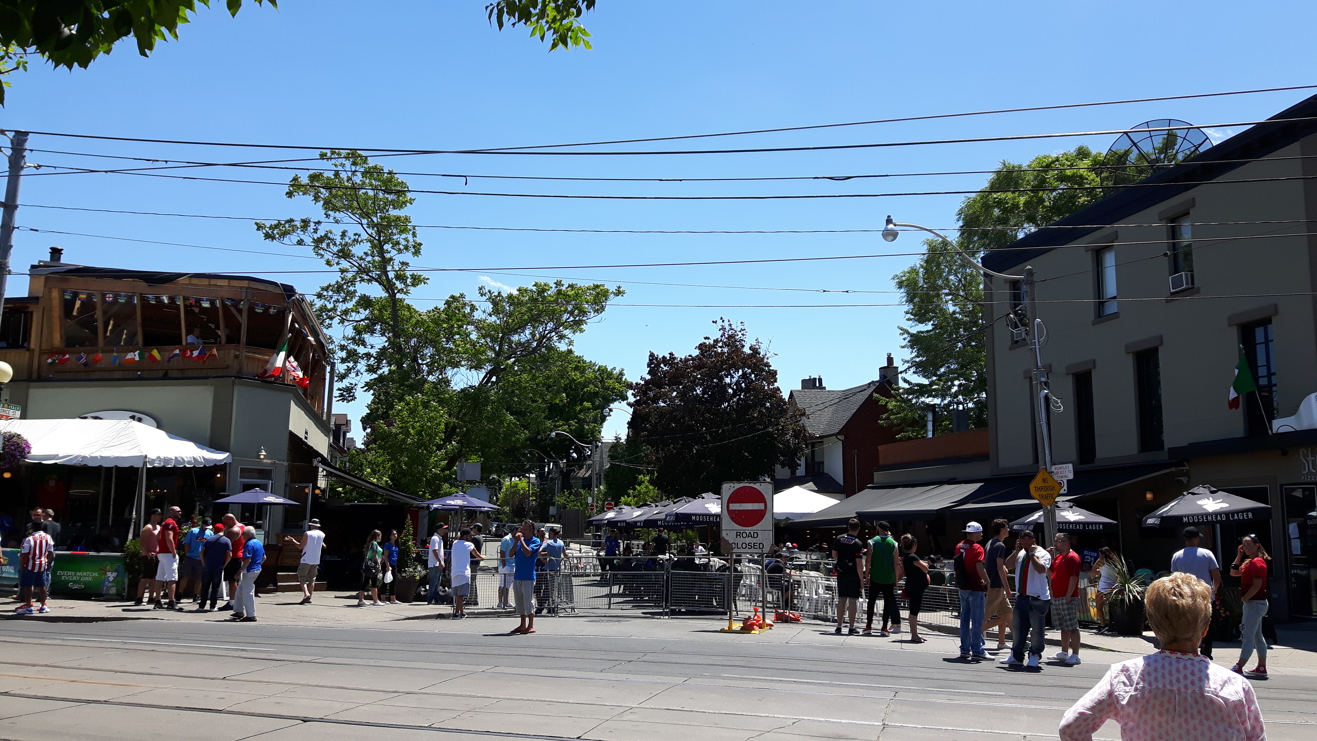 Euro Cup 2016 takes Little Italy